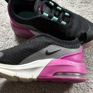 Black and Pink Athletic Shoes